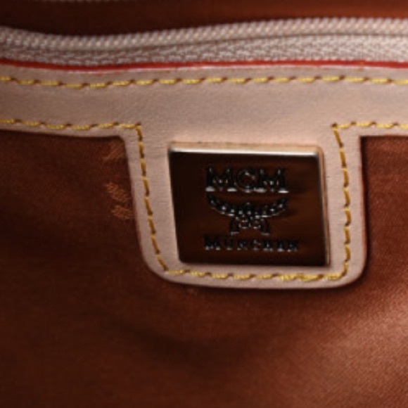 💎Authentic MCM Visetos stripe drawstring bucket bag💎 - Picture 5 of 17